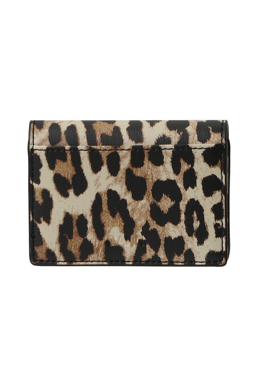 【ガニー/GANNI】のGanni Bou フラッププリントカードホルダー 人気、トレンドファッション・服の通販 founy(ファニー) 　ファッション　Fashion　レディースファッション　Fashion for Women　ミニ財布・二つ折り財布　Wallets & Card Cases　カードケース/名刺入れ　Card Holders & Business Cases　バッグ　Bags　コンパクト　Compact, Small Size　バタフライ　Butterfly, Butterfly Motif　フォルム　Silhouette, Form　ポケット　Pocket, Pocket Detail　リュクス　Luxury, Elegant, High-End, Chic　レオパード　Leopard, Animal Print　財布　Wallet, Purse　other-3|ID: prp329100004472683 ipo3291000000035870150
