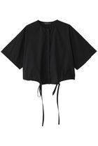 【ミズイロ インド/mizuiro ind】のdrawstring shirt シャツ black|ID: prp329100004472720 ipo3291000000031604072