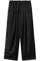 【ミズイロ インド/mizuiro ind】のsatin wide cargo PT パンツ 大人の最旬トレンドファッション＆コーディネート founy(ファウニー) ファッション Fashion レディースファッション Fashion for Women パンツ Pants & Trousers エレガント 上品 Elegant サテン Satin, Glossy Fabric スニーカー Sneakers, Trainers リラックス Relax, Relaxed Fit ワイド Wide, Wide Fit thumbnail black|ID: prp329100004472726 ipo3291000000036601274