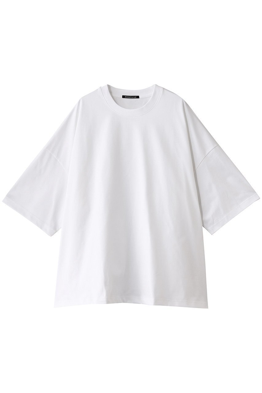 【ミズイロ インド/mizuiro ind】のc/neck wide tunic チュニック インテリア・キッズ・メンズ・レディースファッション・服の通販 founy(ファニー) 　ファッション　Fashion　レディースファッション　Fashion for Women　ワンピース　Dresses　チュニック　Tunic Tops & Dresses　ショルダー　Shoulder, Shoulder Strap　チュニック　Tunic, Long Top　ドロップ　Drop Shoulder, Dropped Style　バランス　Balance, Style Balance　ワイド　Wide, Wide Fit　off white|ID: prp329100004472728 ipo3291000000032864700