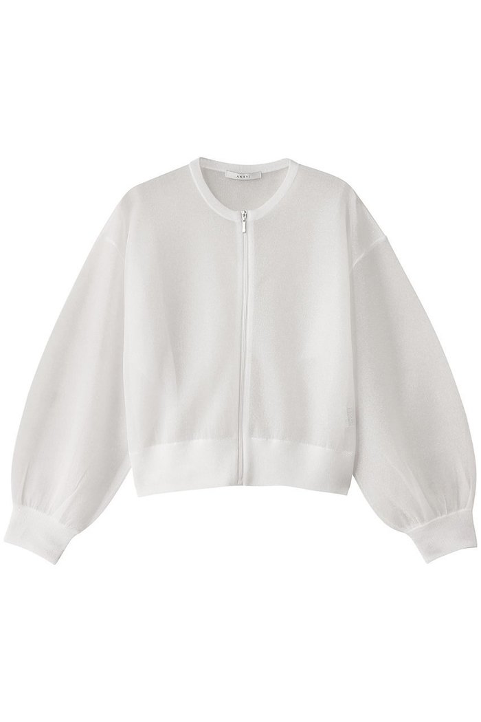 【アナイ/ANAYI】のシアーブルゾン インテリア・キッズ・メンズ・レディースファッション・服の通販 founy(ファニー) https://founy.com/ ファッション Fashion レディースファッション Fashion for Women アウター Coat / Outerwear Collection レディースジャケット・軽アウター Jackets ブルゾンジャケット・スポーティアウター Blouson Jackets シアー Sheer, See-Through ジャケット Jacket, Outerwear ブルゾン Blouson, Bomber Jacket エレガント 上品 Elegant 夏 Summer 春 Spring S/S・春夏 SS, Spring/Summer, Warm Season |ID: prp329100004472731 ipo3291000000032955524