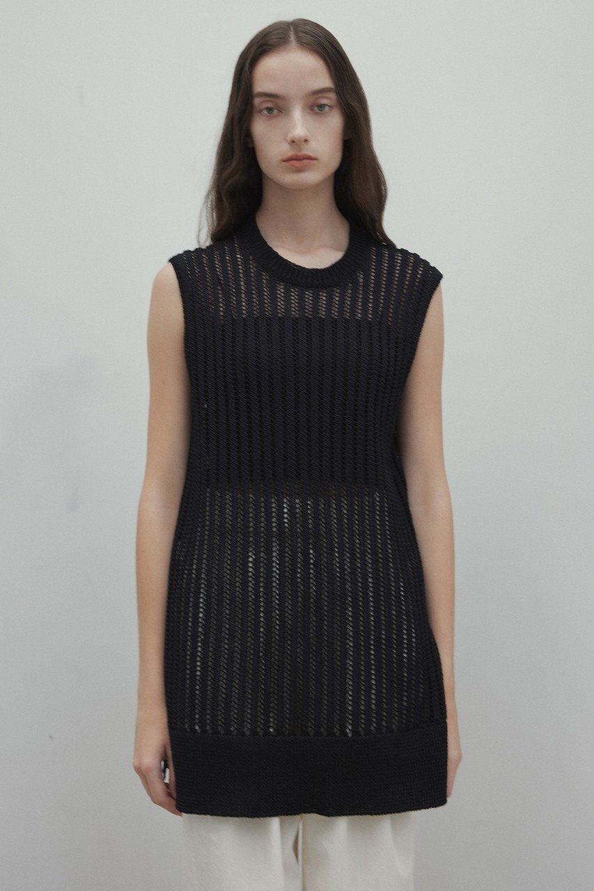 【ベイジ,/BEIGE,】のALOE(アロエ)/コットンメッシュオーガンジーノースリーブニット 人気、トレンドファッション・服の通販 founy(ファニー) ファッション Fashion レディースファッション Fashion for Women トップス・カットソー Cut & Sew Tops ニット Knit Tops & Sweaters キャミソール&ノースリーブ Camisoles & Sleeveless Tops カジュアルプルオーバー・ニットトップス Pullovers & Knit Tops / Casual Pullovers オーガンジー Organza Fabric シンプル Simple, Minimal ノースリーブ Sleeveless, No-Sleeve メッシュ Mesh, Net Fabric other-8|ID: prp329100004472741 ipo3291000000035066085