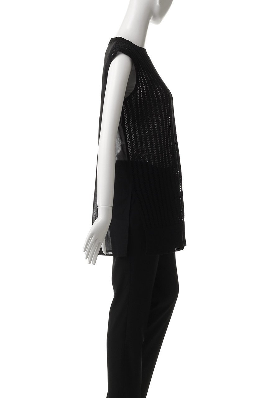 【ベイジ,/BEIGE,】のALOE(アロエ)/コットンメッシュオーガンジーノースリーブニット 人気、トレンドファッション・服の通販 founy(ファニー) 　ファッション　Fashion　レディースファッション　Fashion for Women　トップス・カットソー　Cut & Sew Tops　ニット　Knit Tops & Sweaters　キャミソール&ノースリーブ　Camisoles & Sleeveless Tops　カジュアルプルオーバー・ニットトップス　Pullovers & Knit Tops / Casual Pullovers　オーガンジー　Organza Fabric　シンプル　Simple, Minimal　ノースリーブ　Sleeveless, No-Sleeve　メッシュ　Mesh, Net Fabric　other-3|ID: prp329100004472741 ipo3291000000035878375