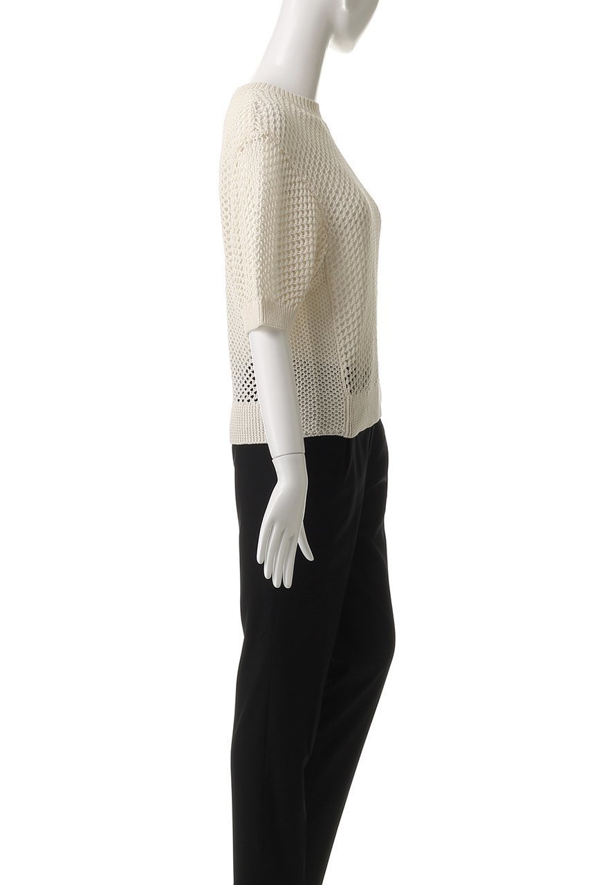 【ベイジ,/BEIGE,】のALOE(アロエ)/コットンメッシュ半袖クルーネックニット 人気、トレンドファッション・服の通販 founy(ファニー) 　ファッション　Fashion　レディースファッション　Fashion for Women　トップス・カットソー　Cut & Sew Tops　ニット　Knit Tops & Sweaters　カジュアルプルオーバー・ニットトップス　Pullovers & Knit Tops / Casual Pullovers　おすすめ　Recommended / Our Picks　キャミソール　Camisole, Spaghetti Strap Top　タンク　Tank Top, Sleeveless Top　メッシュ　Mesh, Net Fabric　リラックス　Relax, Relaxed Fit　ワイド　Wide, Wide Fit　エレガント 上品　Elegant　半袖　Short Sleeve, Half Sleeve　夏　Summer　春　Spring　S/S・春夏　SS, Spring/Summer, Warm Season　other-3|ID: prp329100004472742 ipo3291000000032931353