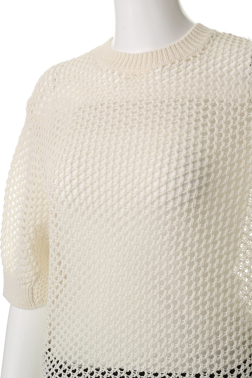 【ベイジ,/BEIGE,】のALOE(アロエ)/コットンメッシュ半袖クルーネックニット 人気、トレンドファッション・服の通販 founy(ファニー) 　ファッション　Fashion　レディースファッション　Fashion for Women　トップス・カットソー　Cut & Sew Tops　ニット　Knit Tops & Sweaters　カジュアルプルオーバー・ニットトップス　Pullovers & Knit Tops / Casual Pullovers　おすすめ　Recommended / Our Picks　キャミソール　Camisole, Spaghetti Strap Top　タンク　Tank Top, Sleeveless Top　メッシュ　Mesh, Net Fabric　リラックス　Relax, Relaxed Fit　ワイド　Wide, Wide Fit　エレガント 上品　Elegant　半袖　Short Sleeve, Half Sleeve　夏　Summer　春　Spring　S/S・春夏　SS, Spring/Summer, Warm Season　other-5|ID: prp329100004472742 ipo3291000000035066097