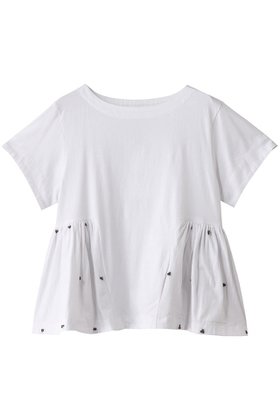 【マーレット/MERLETTE】のLOU フレンチノット刺しゅう コットンジャージー ティアードカットソー 人気、トレンドファッション・服の通販 founy(ファニー) ファッション Fashion レディースファッション Ladies' Fashion Online トップス・カットソー Tops/Tshirt シャツ/ブラウス Shirts/Blouses ロング / Tシャツ T-Shirts カットソー Cut and Sewn カットソー Cut And Sew ショート Short ジャージー Jersey スリーブ Sleeve フェミニン Feminine フリル Frills フレンチ French 再入荷 Restock/Back In Stock/Re Arrival |ID:prp329100004472744