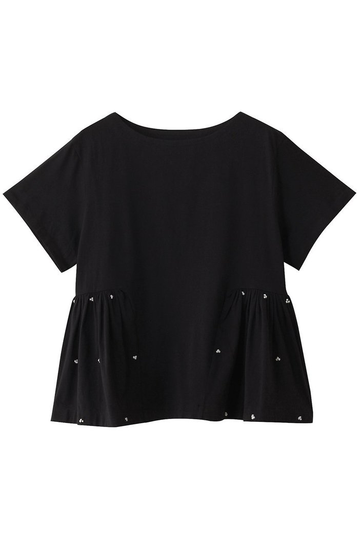 【マーレット/MERLETTE】のLOU フレンチノット刺しゅう コットンジャージー ティアードカットソー インテリア・キッズ・メンズ・レディースファッション・服の通販 founy(ファニー) https://founy.com/ ファッション Fashion レディースファッション Ladies' Fashion Online トップス・カットソー Tops/Tshirt シャツ/ブラウス Shirts/Blouses ロング / Tシャツ T-Shirts カットソー Cut and Sewn カットソー Cut And Sew ショート Short ジャージー Jersey スリーブ Sleeve フェミニン Feminine フリル Frills フレンチ French 再入荷 Restock/Back In Stock/Re Arrival |ID: prp329100004472744 ipo3291000000032648171