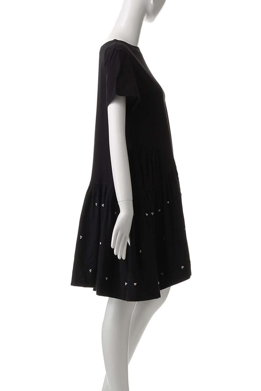【マーレット/MERLETTE】のLUMEN フレンチノット刺しゅう コットンジャージー ティアードドレス 人気、トレンドファッション・服の通販 founy(ファニー) 　ファッション　Fashion　レディースファッション　Ladies' Fashion Online　ワンピース　Dress　ドレス　Party Dresses　チュニック　Tunic　ジャージー　Jersey　チュニック　Tunic　ドレス　Dress　フレンチ　French　other-3|ID: prp329100004472746 ipo3291000000031481556