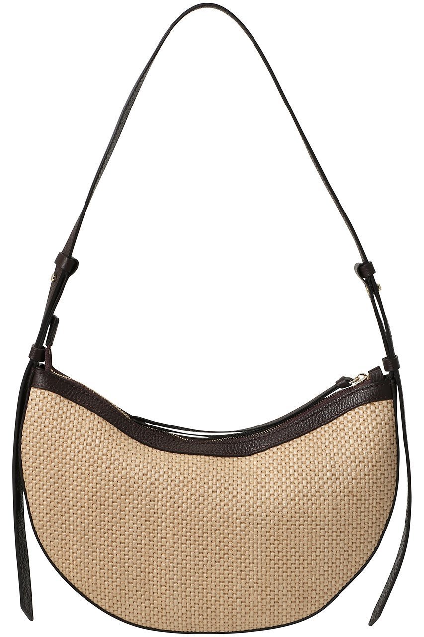 【アナイ/ANAYI】のIハーフムーンコンビBAG 人気、トレンドファッション・服の通販 founy(ファニー) 　ファッション　Fashion　レディースファッション　Fashion for Women　バッグ　Bags　コンパクト　Compact, Small Size　ハーフ　Half, Half-Length　パイピング　Piping, Trim Design　フォルム　Silhouette, Form　エレガント 上品　Elegant　other-3|ID: prp329100004472755 ipo3291000000032780090