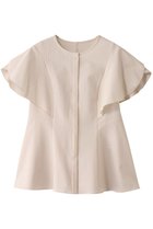 【アナイ/ANAYI】のサッカーストレッチペタルスリーブブラウス ベージュ|ID: prp329100004472757 ipo3291000000036393409