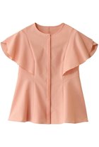 【アナイ/ANAYI】のサッカーストレッチペタルスリーブブラウス コーラル|ID: prp329100004472757 ipo3291000000036393410