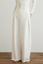 【ヒューエルミュージアム/hueLe Museum】の【STUMBLY】High Waist Denim ホワイト|ID:prp329100004472759