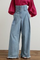 【ヒューエルミュージアム/hueLe Museum】の【STUMBLY】High Waist Denim ブルー|ID:prp329100004472759