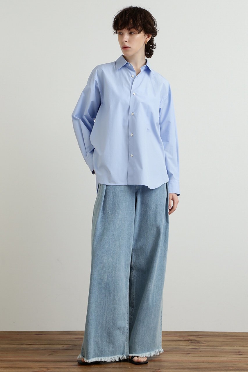 【ヒューエルミュージアム/hueLe Museum】の【STUMBLY】High Waist Denim 人気、トレンドファッション・服の通販 founy(ファニー) 　ファッション　Fashion　レディースファッション　Fashion for Women　パンツ　Pants & Trousers　デニムパンツ・ジーンズ・美脚デニム　Denim Jeans & Pants　デニム　Denim, Jeans Material　フロント　Front, Front Design　ポケット　Pocket, Pocket Detail　リメイク　Remake, Reconstructed　ワイド　Wide, Wide Fit　other-4|ID: prp329100004472759 ipo3291000000032905564