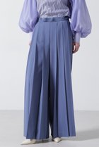 【ヒューエルミュージアム/hueLe Museum】の【STUMBLY】TW/Satin Combination Pants ブルー|ID: prp329100004472760 ipo3291000000032918177