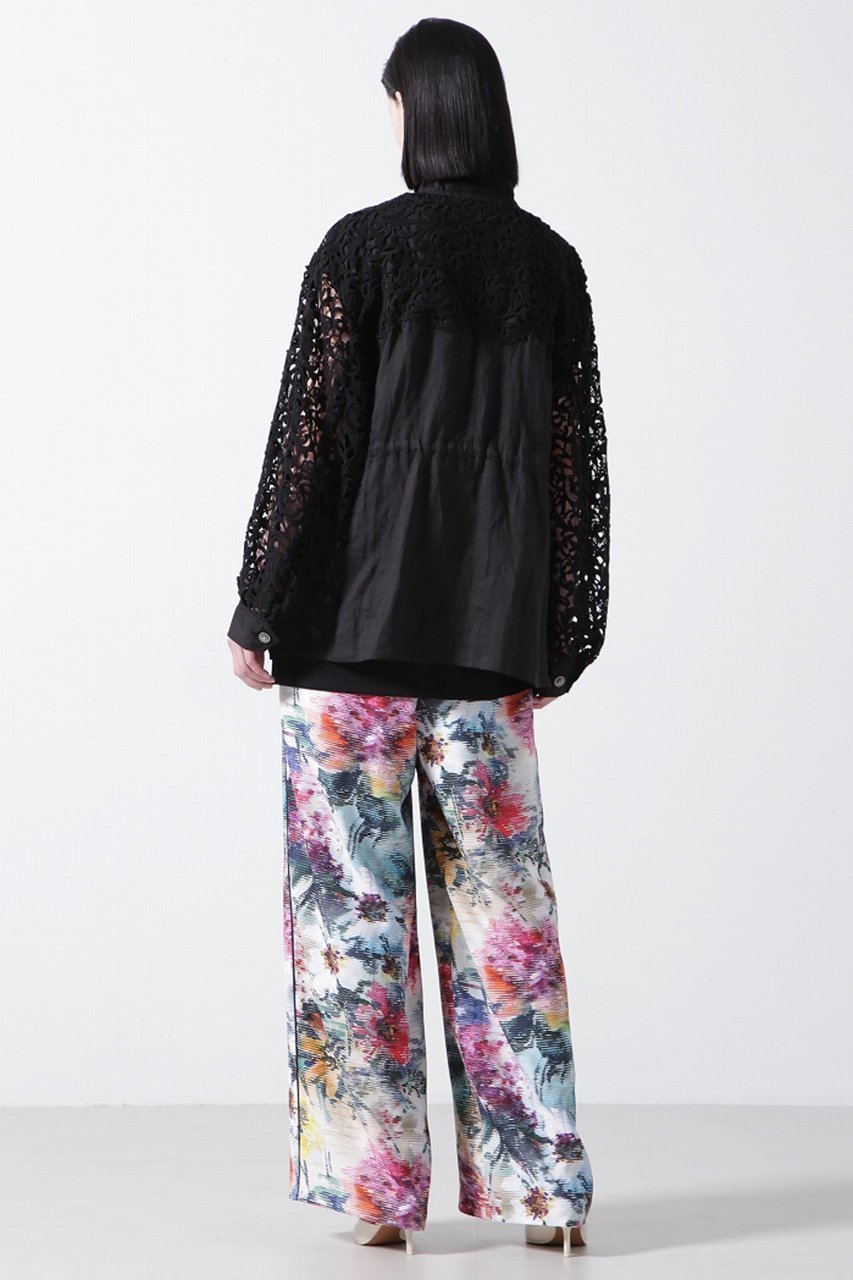 【ヒューエルミュージアム/hueLe Museum】の【STUMBLY】Lace Combi Military Jakcet 人気、トレンドファッション・服の通販 founy(ファニー) 　ファッション　Fashion　レディースファッション　Fashion for Women　アウター　Coat / Outerwear Collection　レディースジャケット・軽アウター　Jackets　ケミカル　Chemical, Chemical Wash　ジャケット　Jacket, Outerwear　ミリタリー　Military, Army Style　レース　Lace, Lace Fabric　定番　Standard, Basic Item　other-7|ID: prp329100004472761 ipo3291000000032967354