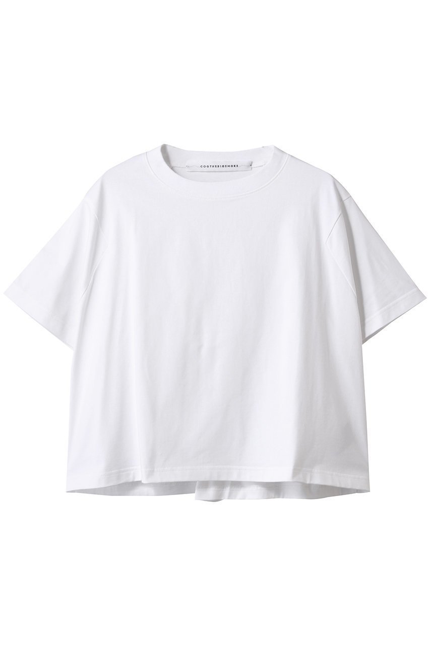 【プルミエ アロンディスモン/1er Arrondissement】の【COG THE BIGSMOKE】JEMMA Tシャツ インテリア・キッズ・メンズ・レディースファッション・服の通販 founy(ファニー) 　ファッション　Fashion　レディースファッション　Fashion for Women　トップス・カットソー　Cut & Sew Tops　シャツ・ブラウス・オフィスカジュアル　Elegant Blouses & Button-Ups　ロングTシャツ・Tシャツ　Longline T-Shirts & Tees　カットソー・ベーシックTシャツ　Cut-and-Sewn Tops / Stretch Tees & Basics　ショート　Short, Short Length　シンプル　Simple, Minimal　スリーブ　Sleeve, Long Sleeve / Short Sleeve　ホワイト|ID: prp329100004474958 ipo3291000000032855891