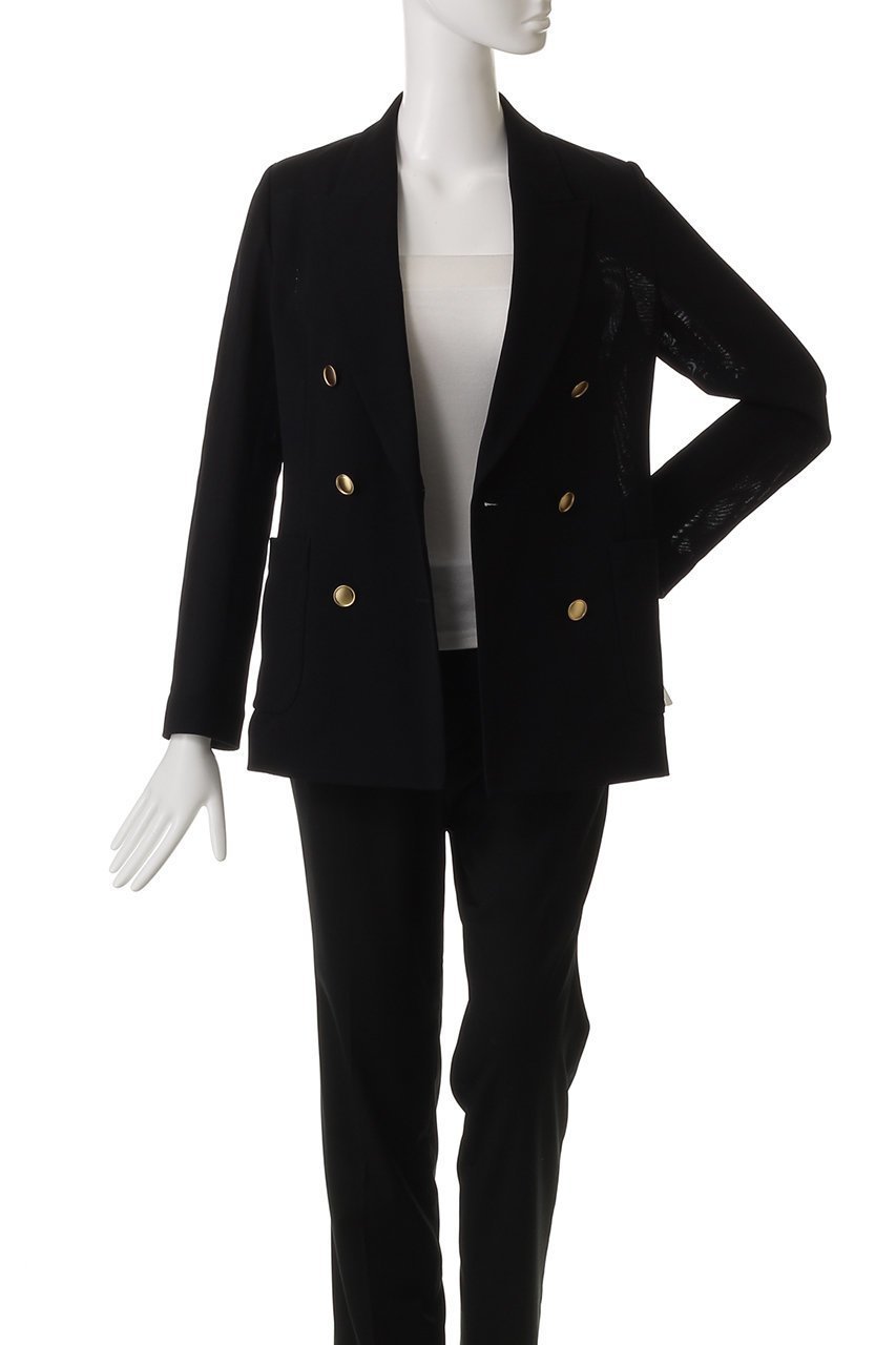 【アルアバイル/allureville】のレノクロスダブルブレストジャケット 人気、トレンドファッション・服の通販 founy(ファニー) 　ファッション　Fashion　レディースファッション　Fashion for Women　アウター　Coat / Outerwear Collection　レディースジャケット・軽アウター　Jackets　クラシカル　Classical, Vintage-Inspired　ジャケット　Jacket, Outerwear　スタイリッシュ　Stylish, Fashionable　ダブル　Double, Double-Breasted　フィット　Fit, Slim Fit　マニッシュ　Mannish, Boyish　エレガント 上品　Elegant　other-7|ID: prp329100004474967 ipo3291000000032955777