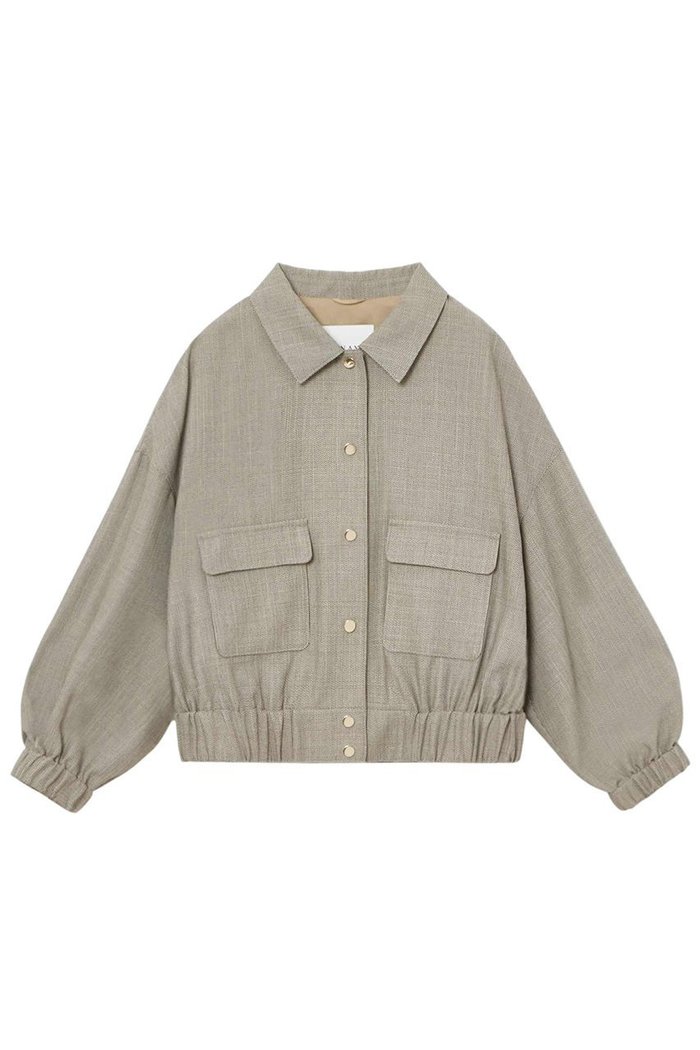 【アナイ/ANAYI】の麻調スラブドビーステンブルゾン インテリア・キッズ・メンズ・レディースファッション・服の通販 founy(ファニー) https://founy.com/ ファッション Fashion レディースファッション Fashion for Women アウター Coat / Outerwear Collection レディースジャケット・軽アウター Jackets ブルゾンジャケット・スポーティアウター Blouson Jackets おすすめ Recommended / Our Picks インナー Innerwear ジャケット Jacket, Outerwear ドット Polka Dot, Dot Pattern バランス Balance, Style Balance ブルゾン Blouson, Bomber Jacket メランジ Melange, Mixed Yarn エレガント 上品 Elegant 別注 Limited Edition, Custom Order |ID: prp329100004474971 ipo3291000000032955711