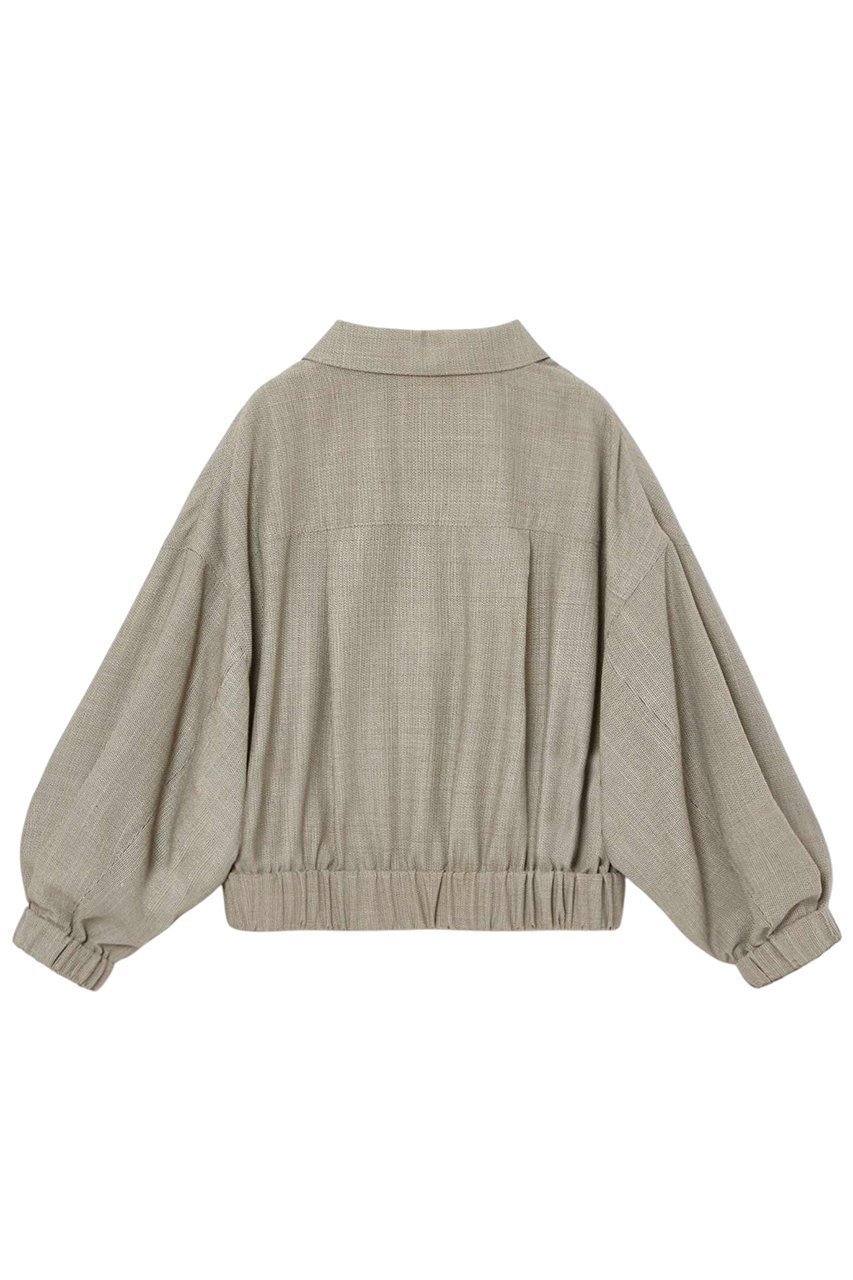 【アナイ/ANAYI】の麻調スラブドビーステンブルゾン 人気、トレンドファッション・服の通販 founy(ファニー) 　ファッション　Fashion　レディースファッション　Fashion for Women　アウター　Coat / Outerwear Collection　レディースジャケット・軽アウター　Jackets　ブルゾンジャケット・スポーティアウター　Blouson Jackets　おすすめ　Recommended / Our Picks　インナー　Innerwear　ジャケット　Jacket, Outerwear　ドット　Polka Dot, Dot Pattern　バランス　Balance, Style Balance　ブルゾン　Blouson, Bomber Jacket　メランジ　Melange, Mixed Yarn　エレガント 上品　Elegant　別注　Limited Edition, Custom Order　other-2|ID: prp329100004474971 ipo3291000000032955717