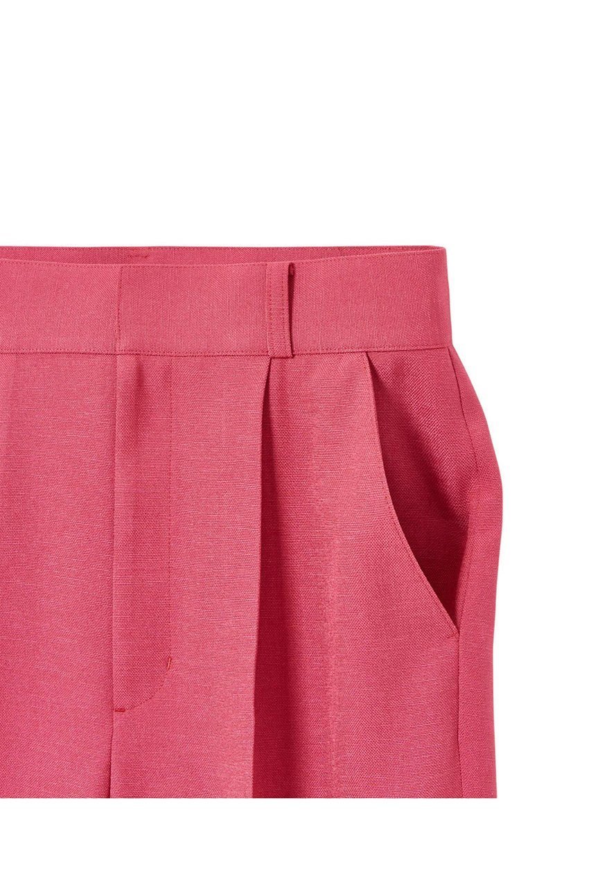 【アナイ/ANAYI】のリネンライクオックスワイドパンツ 人気、トレンドファッション・服の通販 founy(ファニー) 　ファッション　Fashion　レディースファッション　Fashion for Women　パンツ　Pants & Trousers　ストレート　Straight, Straight Cut　センター　Center, Center Line　ワイド　Wide, Wide Fit　エレガント 上品　Elegant　再入荷　Restock / Back in Stock　other-3|ID: prp329100004474972 ipo3291000000035052828