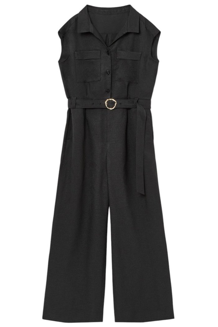 【アナイ/ANAYI】のリネンライクオールインワン インテリア・キッズ・メンズ・レディースファッション・服の通販 founy(ファニー) https://founy.com/ ファッション Fashion レディースファッション WOMEN パンツ Pants スリーブ Sleeve セットアップ Set Up フレンチ French ポケット Pocket メタル Metal リネン Linen ワイド Wide |ID: prp329100004474973 ipo3291000000031547363