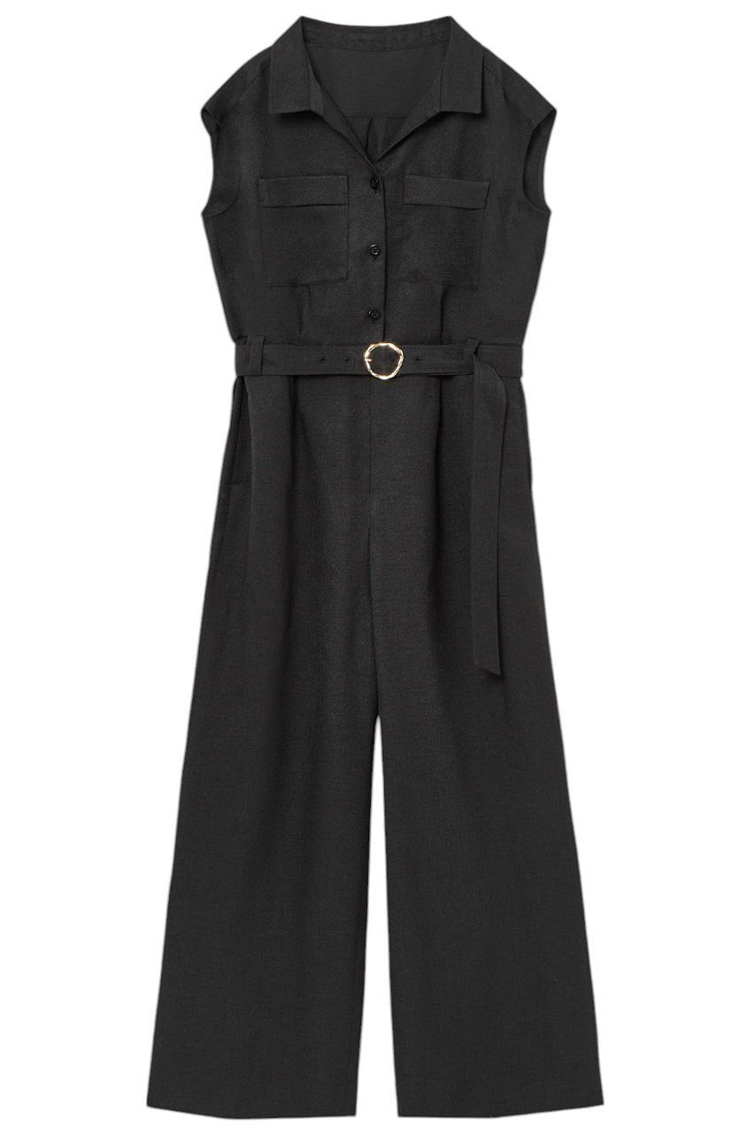 【アナイ/ANAYI】のリネンライクオールインワン 人気、トレンドファッション・服の通販 founy(ファニー) 　ファッション　Fashion　レディースファッション　WOMEN　パンツ　Pants　スリーブ　Sleeve　セットアップ　Set Up　フレンチ　French　ポケット　Pocket　メタル　Metal　リネン　Linen　ワイド　Wide　 other-1|ID: prp329100004474973 ipo3291000000031547363