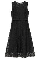 【アナイ/ANAYI】のフリンジフラワーチュールワンピース 人気、トレンドファッション・服の通販 founy(ファニー) ファッション Fashion レディースファッション Fashion for Women ワンピース Dresses チュニック Tunic Tops & Dresses エレガント 上品 Elegant チュニック Tunic, Long Top チュール Tulip, Tulip Motif ノースリーブ Sleeveless, No-Sleeve フラワー Flower, Floral フリンジ Fringe, Tassel フレアースカート Flared Skirt, A-Line Skirt ロング Long, Long-Length thumbnail ブラック|ID: prp329100004474974 ipo3291000000032861229