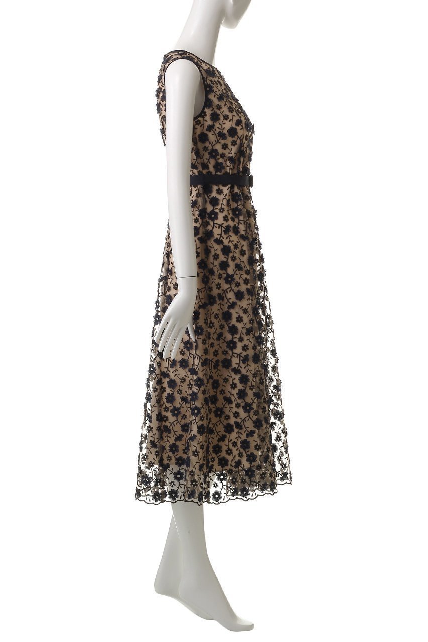 【アナイ/ANAYI】のフリンジフラワーチュールワンピース 人気、トレンドファッション・服の通販 founy(ファニー) 　ファッション　Fashion　レディースファッション　Fashion for Women　ワンピース　Dresses　チュニック　Tunic Tops & Dresses　エレガント 上品　Elegant　チュニック　Tunic, Long Top　チュール　Tulip, Tulip Motif　ノースリーブ　Sleeveless, No-Sleeve　フラワー　Flower, Floral　フリンジ　Fringe, Tassel　フレアースカート　Flared Skirt, A-Line Skirt　ロング　Long, Long-Length　other-3|ID: prp329100004474974 ipo3291000000032861259