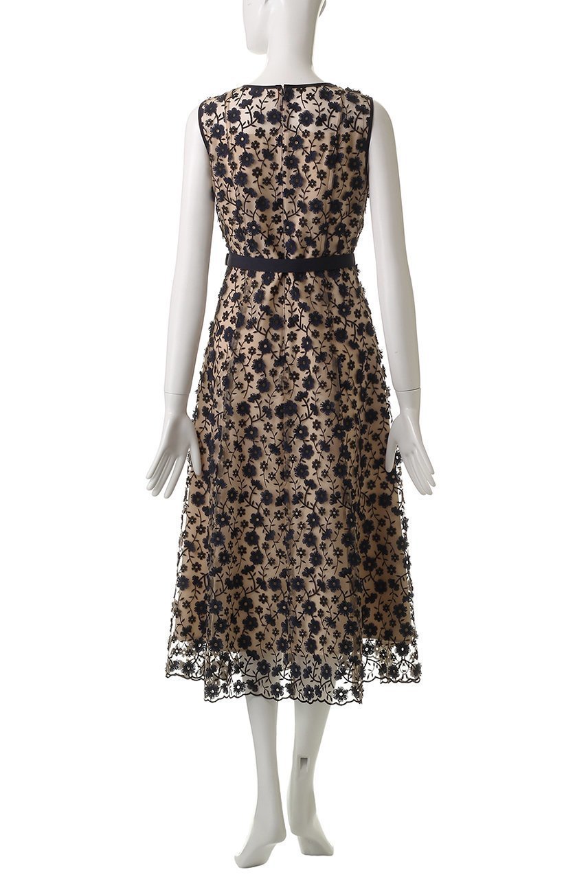 【アナイ/ANAYI】のフリンジフラワーチュールワンピース 人気、トレンドファッション・服の通販 founy(ファニー) 　ファッション　Fashion　レディースファッション　Fashion for Women　ワンピース　Dresses　チュニック　Tunic Tops & Dresses　エレガント 上品　Elegant　チュニック　Tunic, Long Top　チュール　Tulip, Tulip Motif　ノースリーブ　Sleeveless, No-Sleeve　フラワー　Flower, Floral　フリンジ　Fringe, Tassel　フレアースカート　Flared Skirt, A-Line Skirt　ロング　Long, Long-Length　other-4|ID: prp329100004474974 ipo3291000000032861264