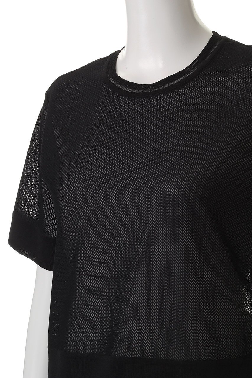 【アナイ/ANAYI】のラッセルメッシュプルオーバー 人気、トレンドファッション・服の通販 founy(ファニー) 　ファッション　Fashion　レディースファッション　Fashion for Women　トップス・カットソー　Cut & Sew Tops　シャツ・ブラウス・オフィスカジュアル　Elegant Blouses & Button-Ups　ロングTシャツ・Tシャツ　Longline T-Shirts & Tees　カジュアルプルオーバー・ニットトップス　Pullovers & Knit Tops / Casual Pullovers　カットソー・ベーシックTシャツ　Cut-and-Sewn Tops / Stretch Tees & Basics　アクリル　Acrylic Material　ショート　Short, Short Length　シンプル　Simple, Minimal　スリーブ　Sleeve, Long Sleeve / Short Sleeve　トレンド　Trend, Trending Now　バランス　Balance, Style Balance　ベーシック　Basic, Essential　メッシュ　Mesh, Net Fabric　ラッセル　Raschel, Raschel Lace　夏　Summer　other-5|ID: prp329100004474975 ipo3291000000032844638