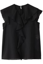 【アナイ/ANAYI】のスパンローンラッフルブラウス ブラック|ID: prp329100004474978 ipo3291000000036395793