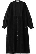 【ヒューエルミュージアム/hueLe Museum】の【STUMBLY】Lace Combi Shirt Dress ブラック|ID:prp329100004474986