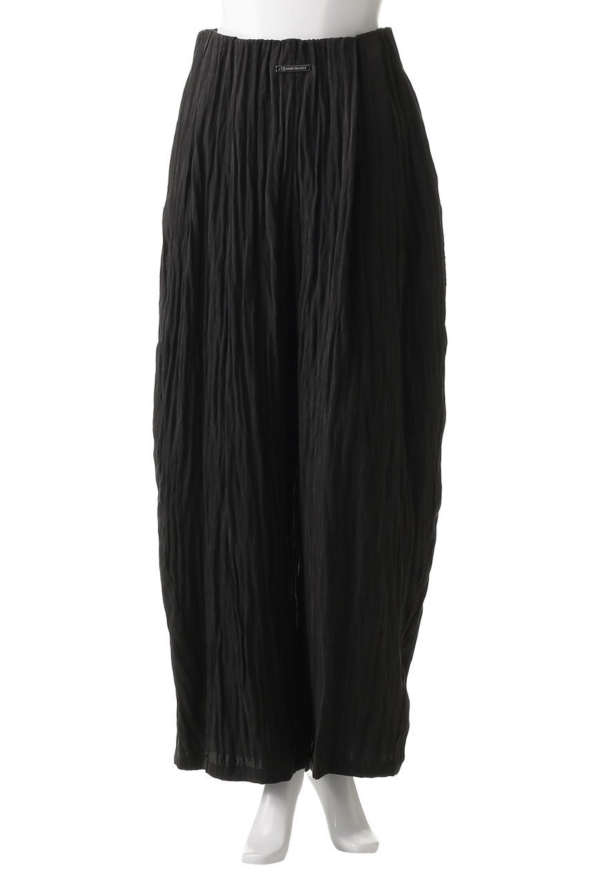 【プランク プロジェクト/PRANK PROJECT】のサテンギャザーバルーンパンツ / Satin Gathered Balloon Pants 人気、トレンドファッション・服の通販 founy(ファニー) 　ファッション　Fashion　レディースファッション　Fashion for Women　パンツ　Pants & Trousers　キュプラ　Cupro, Eco Fabric　ギャザー　Gathered, Ruffled　シンプル　Simple, Minimal　セットアップ　Set-Up, Coordinated Outfit　チェック　Check, Plaid, Tartan　フォルム　Silhouette, Form　リラックス　Relax, Relaxed Fit　夏　Summer　無地　Plain, Solid Color　other-2|ID: prp329100004474990 ipo3291000000035981659