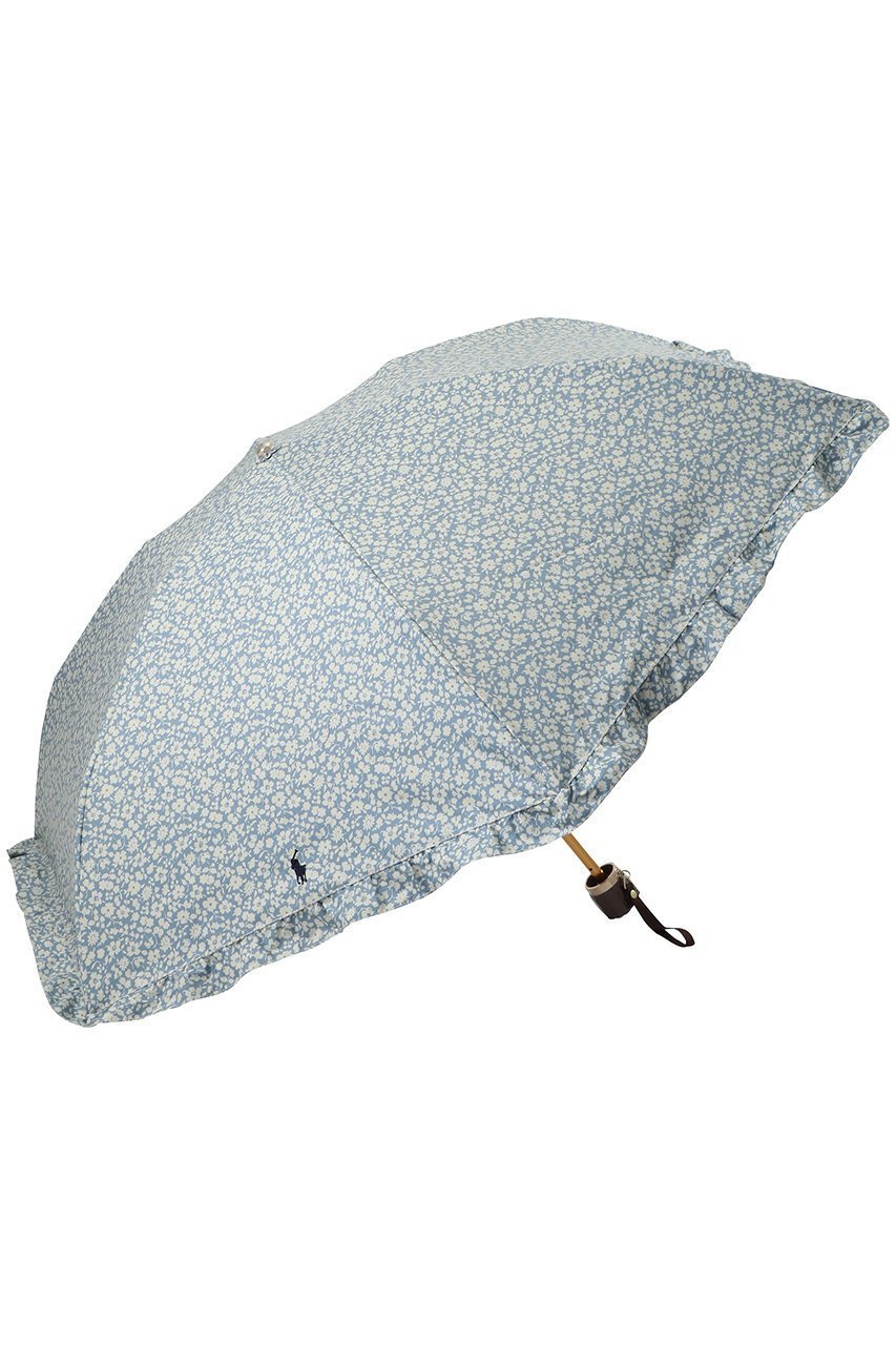 【ポロラルフローレン/POLO RALPH LAUREN】の晴雨兼用フラワー転写プリント&フリルミニ傘 インテリア・キッズ・メンズ・レディースファッション・服の通販 founy(ファニー) 　ファッション　Fashion　レディースファッション　Fashion for Women　レイングッズ・傘・晴雨兼用傘　Umbrellas & Rain Gear　エレガント 上品　Elegant　コンパクト　Compact, Small Size　ハンカチ　Handkerchief, Hanky　フラワー　Flower, Floral　フリル　Frill, Ruffle　プリント　Print, Printed Pattern　傘　Umbrella, Parasol　時計　Watch, Wristwatch　スカイブルー|ID: prp329100004474992 ipo3291000000032801939