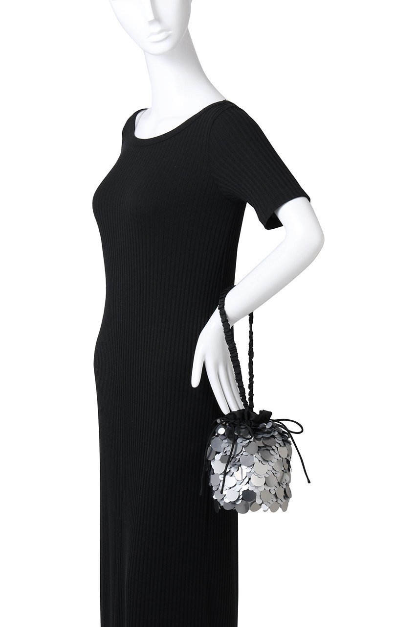 【マーレット/MERLETTE】のDECO EMBELLISHED スパンコールポーチ 人気、トレンドファッション・服の通販 founy(ファニー) 　ファッション　Fashion　レディースファッション　Fashion for Women　ポーチ&ミニバッグ　Pouches & Mini Bags　スパンコール　Sequins, Sequin Embellishment　ドローコード　Drawcord, Drawstring Cord　ポーチ　Pouch, Small Case　ラグジュアリー　Luxury, Elegant　リボン　Ribbon, Bow　other-2|ID: prp329100004475005 ipo3291000000032802000
