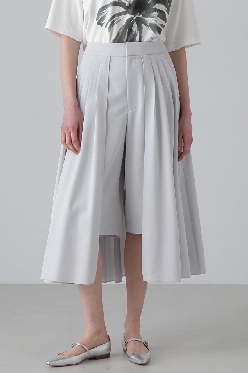【アドーア/ADORE】のハイツイストカルゼ インテリア・キッズ・メンズ・レディースファッション・服の通販 founy(ファニー) 　ファッション　Fashion　レディースファッション　Fashion for Women　パンツ　Pants & Trousers　ハーフ　Half, Half-Length　ボトム　Bottoms, Lower Wear　夏　Summer　春　Spring　S/S・春夏　SS, Spring/Summer, Warm Season　グレー|ID: prp329100004475025 ipo3291000000034990709