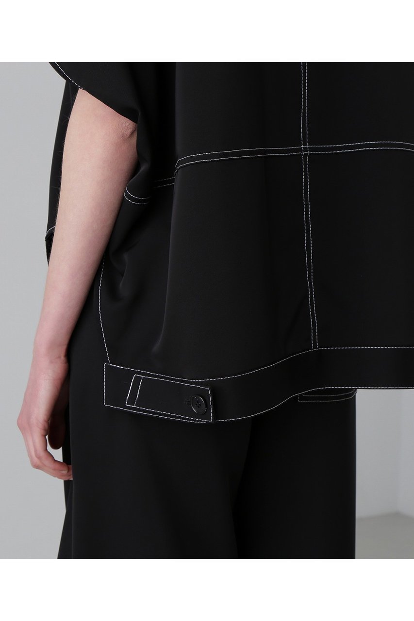【アドーア/ADORE】のドライストレッチツイルブラウス 人気、トレンドファッション・服の通販 founy(ファニー) 　ファッション　Fashion　レディースファッション　WOMEN　トップス・カットソー　Tops/Tshirt　シャツ/ブラウス　Shirts/Blouses　おすすめ　Recommend　ショート　Short　ジャケット　Jacket　スリーブ　Sleeve　セットアップ　Set Up　ツイル　Twill　デニム　Denim　ドレープ　Drape　エレガント 上品　Elegant　夏　Summer　春　Spring　S/S・春夏　Ss・Spring/Summer　other-7|ID: prp329100004475034 ipo3291000000032243841