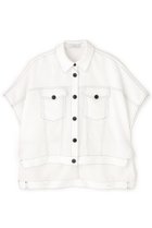 【アドーア/ADORE】のドライストレッチツイルブラウス ホワイト|ID:prp329100004475034