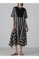 【アドーア/ADORE】のボールドストライプジャガードワンピース 人気、トレンドファッション・服の通販 founy(ファニー) ファッション Fashion レディースファッション WOMEN ワンピース Dress チュニック Tunic シアー Sheer ジャカード Jacquard ストライプ Stripe チュニック Tunic ドレス Dress ボーダー Border ヨーク Yoke ロング Long 再入荷 Restock/Back In Stock/Re Arrival |ID:prp329100004475036