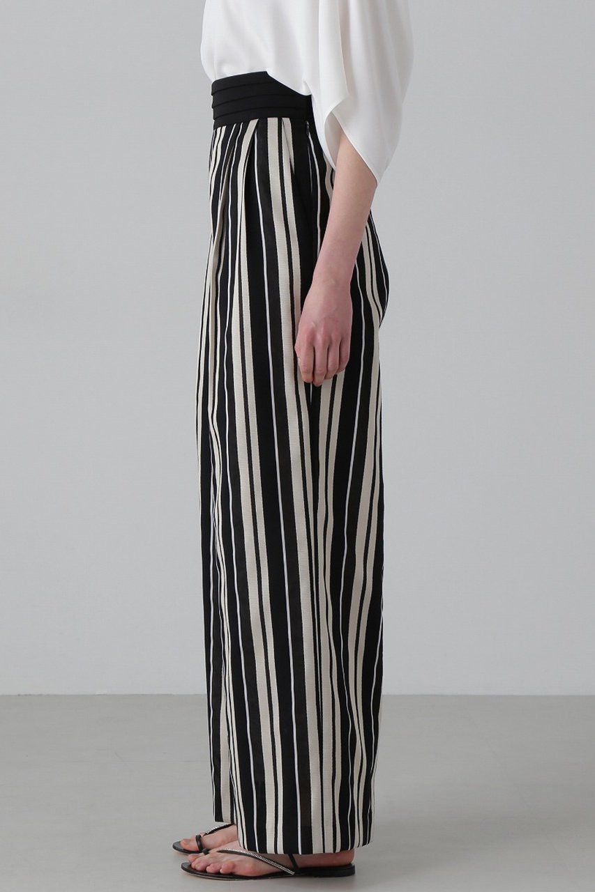 【アドーア/ADORE】のボールドストライプジャガードパンツ 人気、トレンドファッション・服の通販 founy(ファニー) 　ファッション　Fashion　レディースファッション　Fashion for Women　パンツ　Pants & Trousers　フロント　Front, Front Design　ボトム　Bottoms, Lower Wear　other-2|ID: prp329100004475038 ipo3291000000032813774