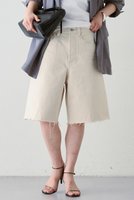 【ガリャルダガランテ/GALLARDAGALANTE】の【HERITANOVUM】ハーフデニムパンツ 人気、トレンドファッション・服の通販 founy(ファニー) ファッション Fashion レディースファッション Fashion for Women パンツ Pants & Trousers デニムパンツ・ジーンズ・美脚デニム Denim Jeans & Pants ショートパンツ・ハーフパンツ High-Waisted & Relaxed Shorts カットソー Cut and Sewn Top ショート Short, Short Length シンプル Simple, Minimal スタンダード Standard, Basic デニム Denim, Jeans Material トレンド Trend, Trending Now ハーフ Half, Half-Length フリンジ Fringe, Tassel |ID:prp329100004475046