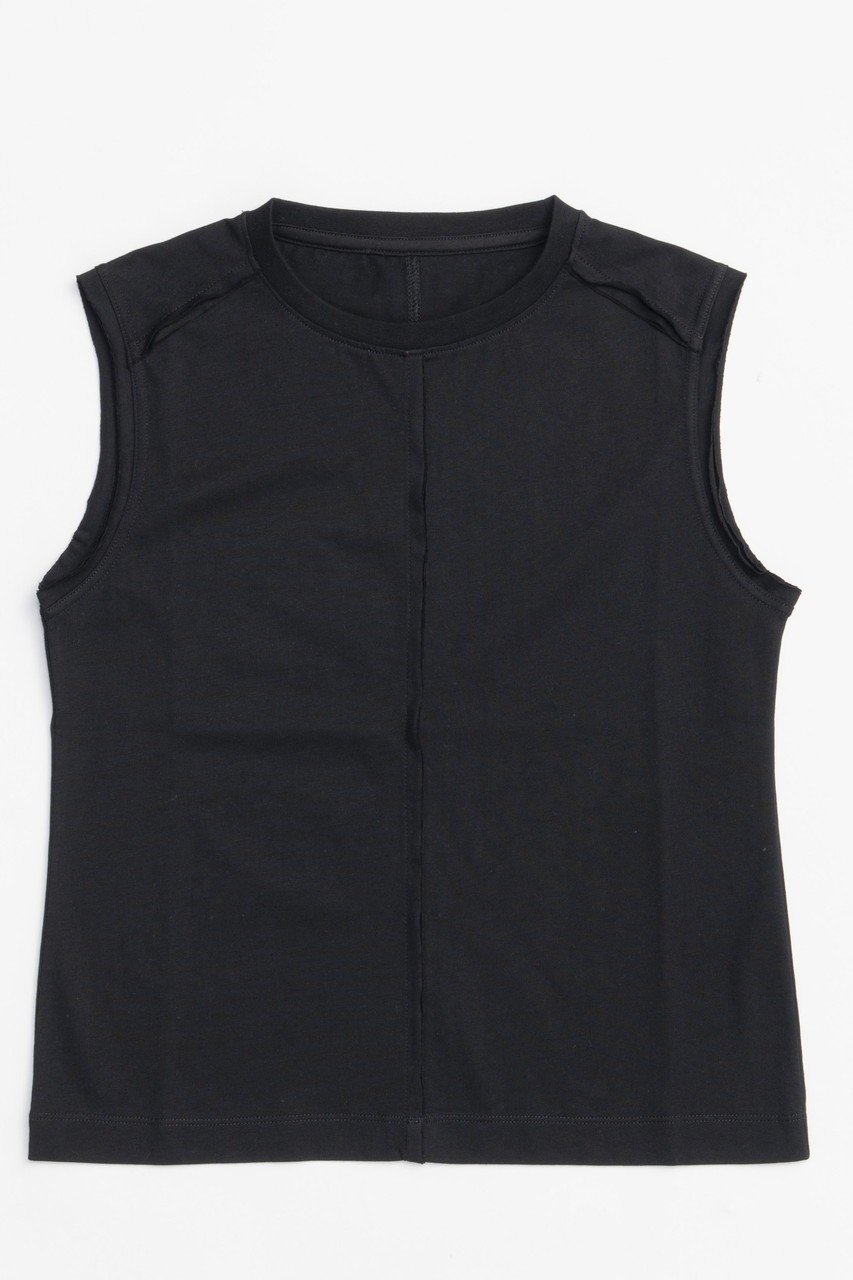 【メゾンスペシャル/MAISON SPECIAL】のCutoff Sleeveless Tops/カットオフノースリーブトップス インテリア・キッズ・メンズ・レディースファッション・服の通販 founy(ファニー) 　ファッション　Fashion　レディースファッション　WOMEN　トップス・カットソー　Tops/Tshirt　キャミソール / ノースリーブ　No Sleeves　シャツ/ブラウス　Shirts/Blouses　ロング / Tシャツ　T-Shirts　カットソー　Cut and Sewn　インナー　Inner　カットソー　Cut And Sew　キャミソール　Camisole　シンプル　Simple　タンク　Tank　ボックス　Box　ロング　Long　再入荷　Restock/Back In Stock/Re Arrival　夏　Summer　BLK(ブラック)|ID: prp329100004475084 ipo3291000000031549142