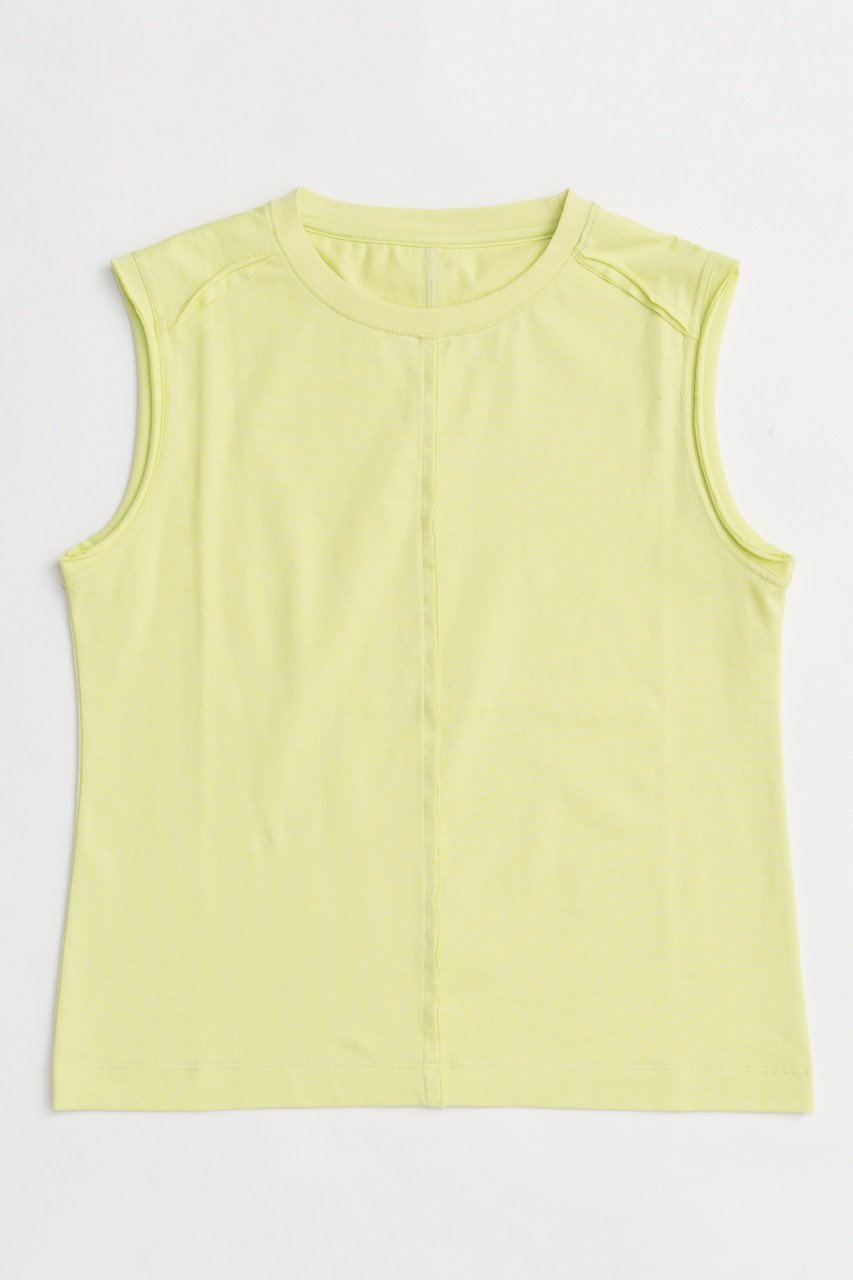 【メゾンスペシャル/MAISON SPECIAL】のCutoff Sleeveless Tops/カットオフノースリーブトップス インテリア・キッズ・メンズ・レディースファッション・服の通販 founy(ファニー) 　ファッション　Fashion　レディースファッション　WOMEN　トップス・カットソー　Tops/Tshirt　キャミソール / ノースリーブ　No Sleeves　シャツ/ブラウス　Shirts/Blouses　ロング / Tシャツ　T-Shirts　カットソー　Cut and Sewn　インナー　Inner　カットソー　Cut And Sew　キャミソール　Camisole　シンプル　Simple　タンク　Tank　ボックス　Box　ロング　Long　再入荷　Restock/Back In Stock/Re Arrival　夏　Summer　GRN(グリーン)|ID: prp329100004475084 ipo3291000000031549149