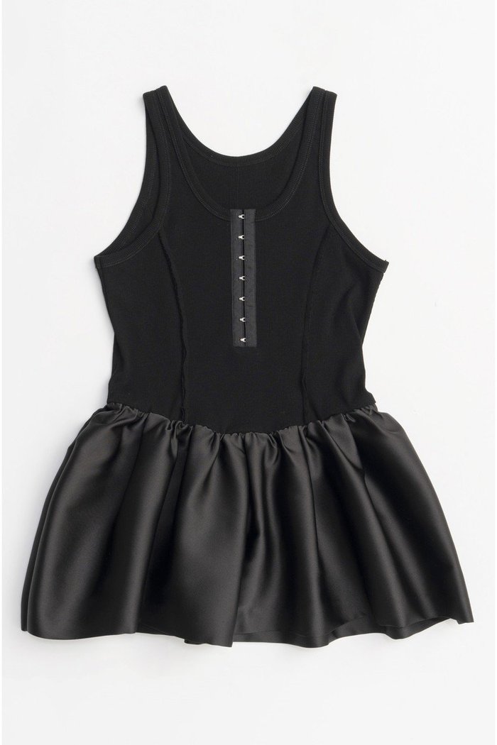 【メゾンスペシャル/MAISON SPECIAL】のSatin Combination Peplum Tank Top/サテンコンビペプラムタンクトップ インテリア・キッズ・メンズ・レディースファッション・服の通販 founy(ファニー) https://founy.com/ ファッション Fashion レディースファッション WOMEN トップス・カットソー Tops/Tshirt シャツ/ブラウス Shirts/Blouses ロング / Tシャツ T-Shirts カットソー Cut and Sewn サテン Satin ショート Short シンプル Simple スリーブ Sleeve タンク Tank ドッキング Docking フリル Frills 夏 Summer |ID: prp329100004475086 ipo3291000000031549162