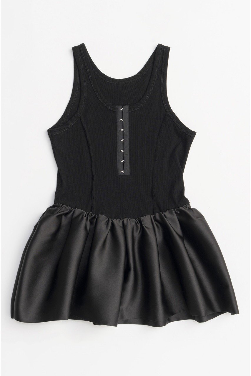 【メゾンスペシャル/MAISON SPECIAL】のSatin Combination Peplum Tank Top/サテンコンビペプラムタンクトップ 人気、トレンドファッション・服の通販 founy(ファニー) 　ファッション　Fashion　レディースファッション　WOMEN　トップス・カットソー　Tops/Tshirt　シャツ/ブラウス　Shirts/Blouses　ロング / Tシャツ　T-Shirts　カットソー　Cut and Sewn　サテン　Satin　ショート　Short　シンプル　Simple　スリーブ　Sleeve　タンク　Tank　ドッキング　Docking　フリル　Frills　夏　Summer　 other-1|ID: prp329100004475086 ipo3291000000031549162