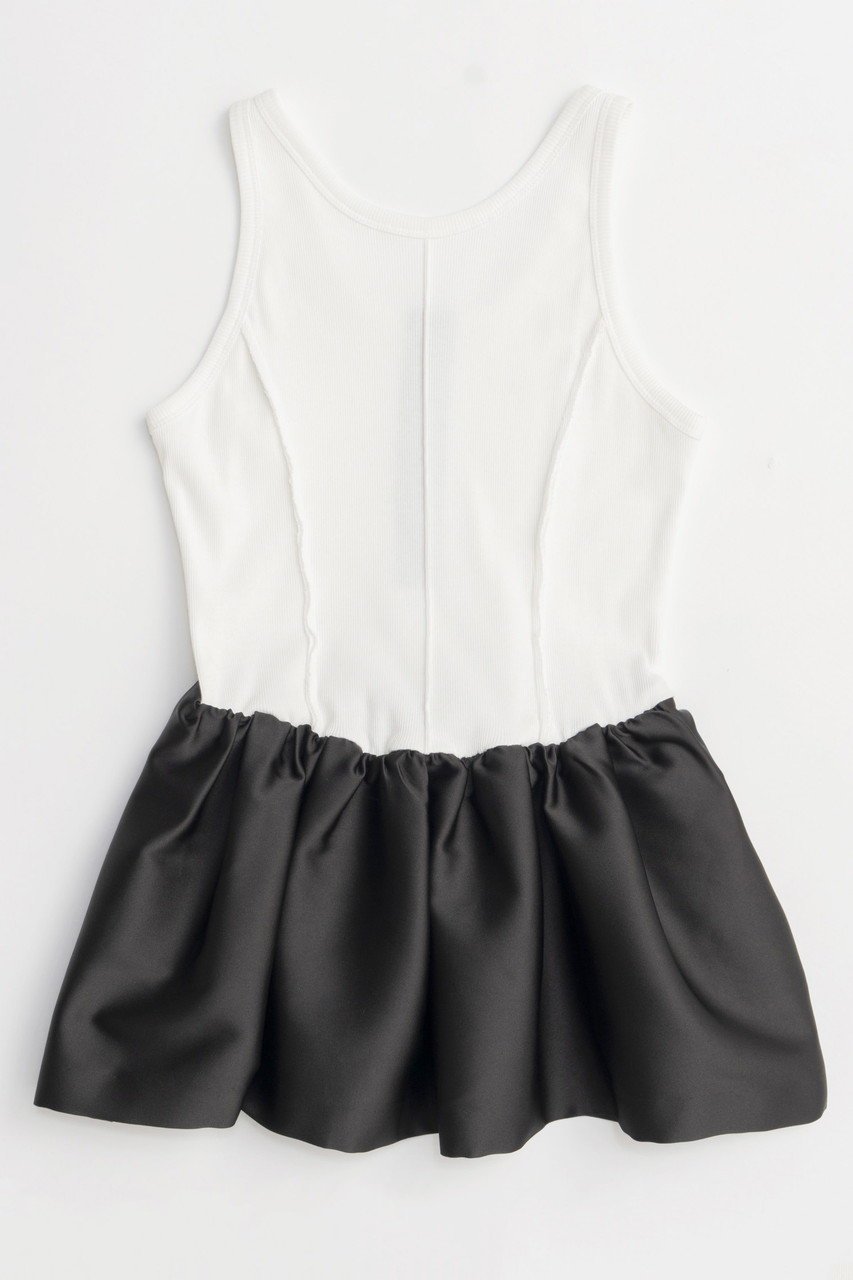 【メゾンスペシャル/MAISON SPECIAL】のSatin Combination Peplum Tank Top/サテンコンビペプラムタンクトップ 人気、トレンドファッション・服の通販 founy(ファニー) 　ファッション　Fashion　レディースファッション　WOMEN　トップス・カットソー　Tops/Tshirt　シャツ/ブラウス　Shirts/Blouses　ロング / Tシャツ　T-Shirts　カットソー　Cut and Sewn　サテン　Satin　ショート　Short　シンプル　Simple　スリーブ　Sleeve　タンク　Tank　ドッキング　Docking　フリル　Frills　夏　Summer　other-4|ID: prp329100004475086 ipo3291000000031549181