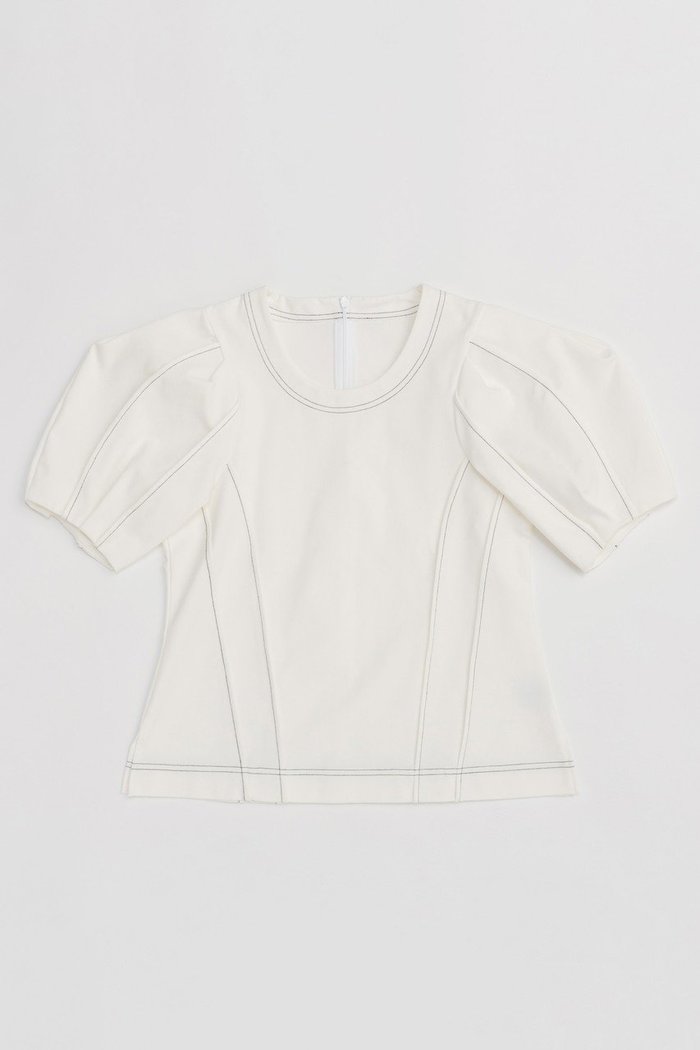 【メゾンスペシャル/MAISON SPECIAL】のBarrel Sleeve Tops/バレルスリーブトップス インテリア・キッズ・メンズ・レディースファッション・服の通販 founy(ファニー) https://founy.com/ ファッション Fashion レディースファッション WOMEN トップス・カットソー Tops/Tshirt シャツ/ブラウス Shirts/Blouses ロング / Tシャツ T-Shirts カットソー Cut and Sewn ショート Short スリーブ Sleeve エレガント 上品 Elegant |ID: prp329100004475093 ipo3291000000031549220