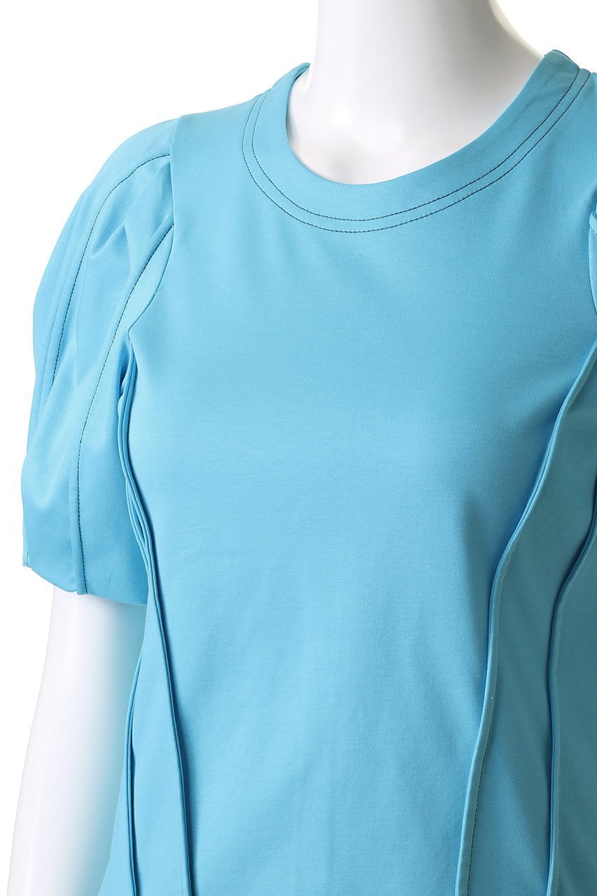 【メゾンスペシャル/MAISON SPECIAL】のBarrel Sleeve Tops/バレルスリーブトップス 人気、トレンドファッション・服の通販 founy(ファニー) 　ファッション　Fashion　レディースファッション　WOMEN　トップス・カットソー　Tops/Tshirt　シャツ/ブラウス　Shirts/Blouses　ロング / Tシャツ　T-Shirts　カットソー　Cut and Sewn　ショート　Short　スリーブ　Sleeve　エレガント 上品　Elegant　other-6|ID: prp329100004475093 ipo3291000000031778251