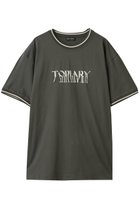 【メゾンスペシャル/MAISON SPECIAL】のFringe Embroidery Big Ringer T-shirt/フリンジエンブロイダリービッグリンガーTEE C.GRY(チャコールグレー)|ID:prp329100004475094